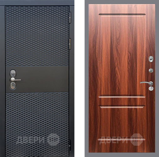 Входная металлическая Дверь Стоп БЛЭК CISA ФЛ-117 Итальянский орех в Ногинск