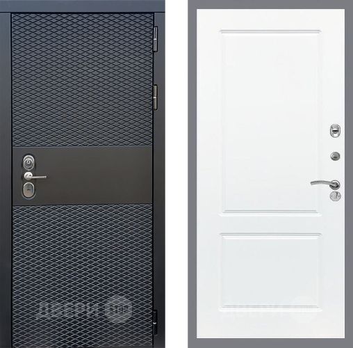 Входная металлическая Дверь Стоп БЛЭК CISA ФЛ-117 Силк Сноу в Ногинск