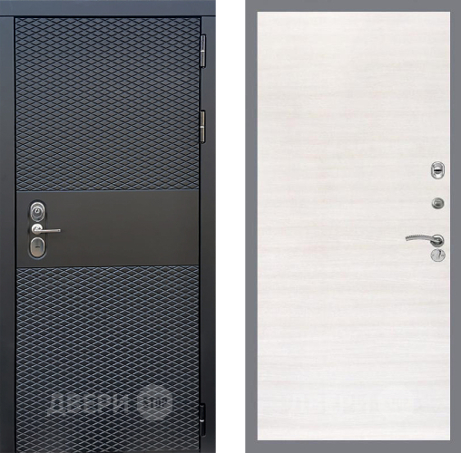 Дверь Стоп БЛЭК CISA Гладкая Акация светлая в Ногинск