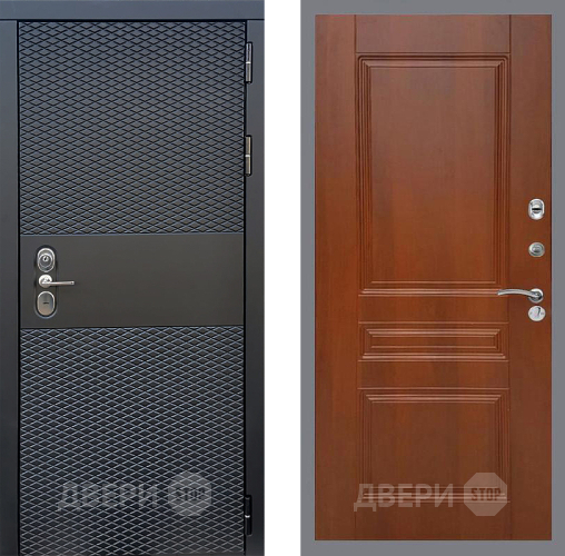 Входная металлическая Дверь Стоп БЛЭК CISA ФЛ-243 Итальянский орех в Ногинск