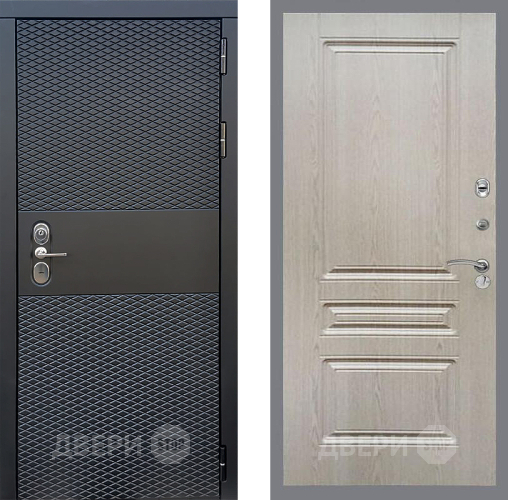 Входная металлическая Дверь Стоп БЛЭК CISA ФЛ-243 Беленый дуб в Ногинск