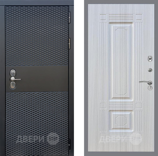 Входная металлическая Дверь Стоп БЛЭК CISA ФЛ-2 Сандал белый в Ногинск