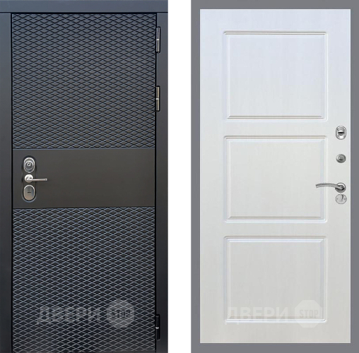 Входная металлическая Дверь Стоп БЛЭК CISA ФЛ-3 Лиственница беж в Ногинск