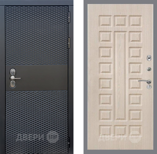 Входная металлическая Дверь Стоп БЛЭК CISA ФЛ-183 Беленый дуб в Ногинск