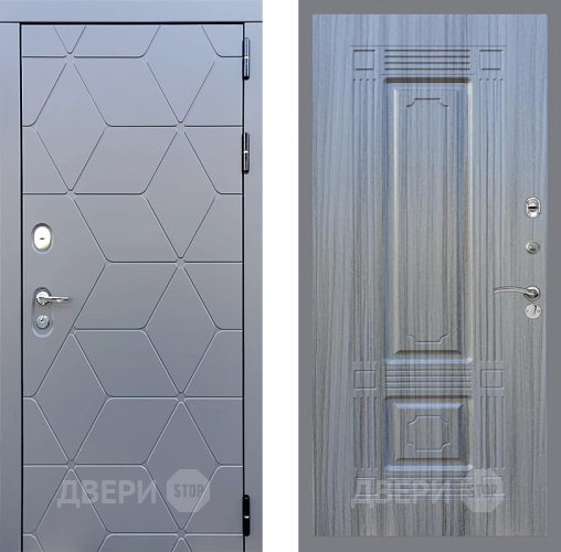 Входная металлическая Дверь Стоп КОСМО ФЛ-2 Сандал грей в Ногинск