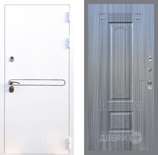 Входная металлическая Дверь Стоп Лайн Вайт ФЛ-2 Сандал грей в Ногинск