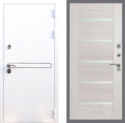 Дверь Стоп Лайн Вайт СБ-14 Лиственница беж в Ногинск