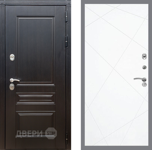 Дверь Стоп МЕГАПОЛИС ФЛ-291 Силк Сноу в Ногинск