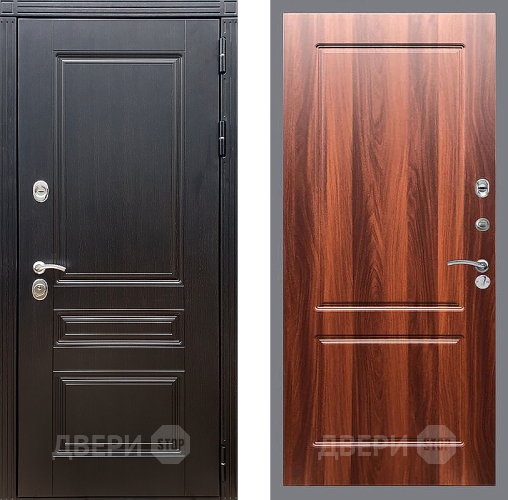 Входная металлическая Дверь Стоп МЕГАПОЛИС ФЛ-117 Итальянский орех в Ногинск