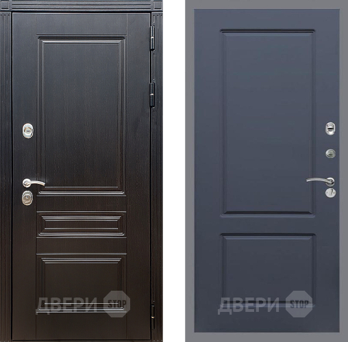 Входная металлическая Дверь Стоп МЕГАПОЛИС ФЛ-117 Силк титан в Ногинск