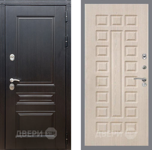 Входная металлическая Дверь Стоп МЕГАПОЛИС ФЛ-183 Беленый дуб в Ногинск