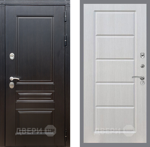 Входная металлическая Дверь Стоп МЕГАПОЛИС ФЛ-39 Лиственница беж в Ногинск