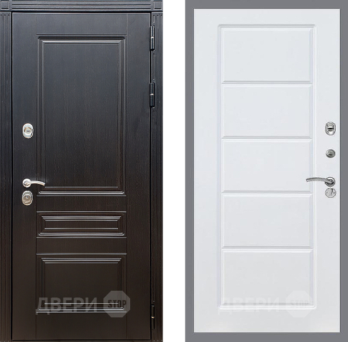 Входная металлическая Дверь Стоп МЕГАПОЛИС ФЛ-39 Силк Сноу в Ногинск