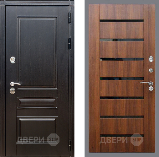 Дверь Стоп МЕГАПОЛИС СБ-14 Орех бренди в Ногинск