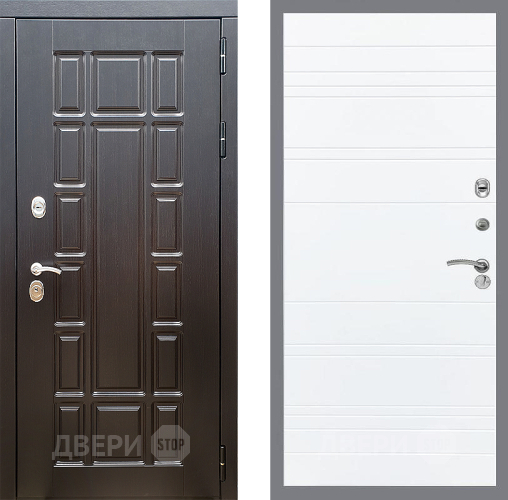 Входная металлическая Дверь Стоп НЬЮ ЙОРК Лайн Силк Сноу в Ногинск