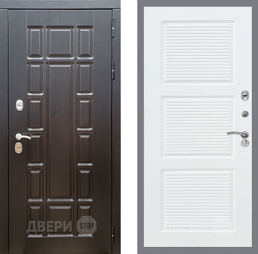 Входная металлическая Дверь Стоп НЬЮ ЙОРК ФЛ-1 Силк Сноу в Ногинск