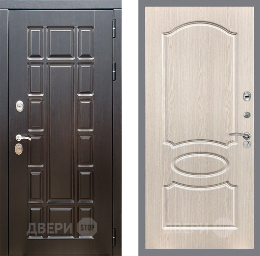 Дверь Стоп НЬЮ ЙОРК ФЛ-128 Беленый дуб в Ногинск