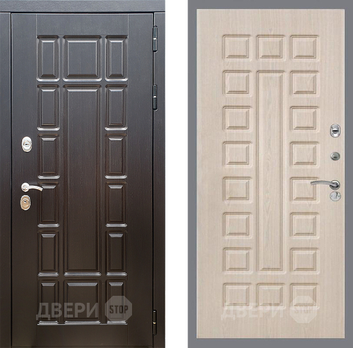 Входная металлическая Дверь Стоп НЬЮ ЙОРК ФЛ-183 Беленый дуб в Ногинск