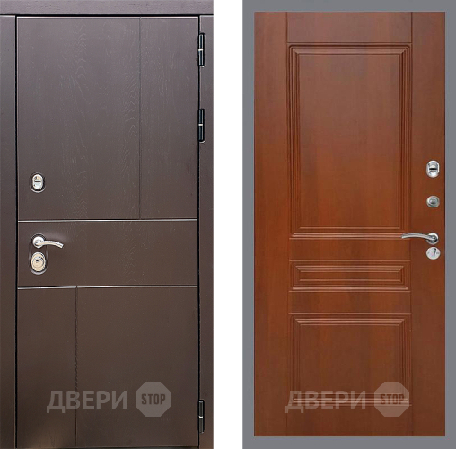Входная металлическая Дверь Стоп УРБАН ФЛ-243 Итальянский орех в Ногинск