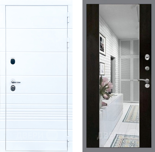 Дверь Стоп ТРЕНДО Зеркало СБ-16 Венге в Ногинск