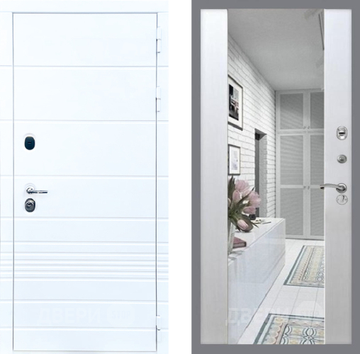 Дверь Стоп ТРЕНДО Зеркало СБ-16 Лиственница беж в Ногинск