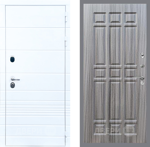 Входная металлическая Дверь Стоп ТРЕНДО ФЛ-33 Сандал грей в Ногинск