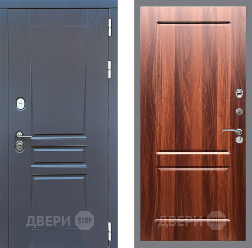 Входная металлическая Дверь Стоп ПЛАТИНУМ ФЛ-117 Итальянский орех в Ногинск