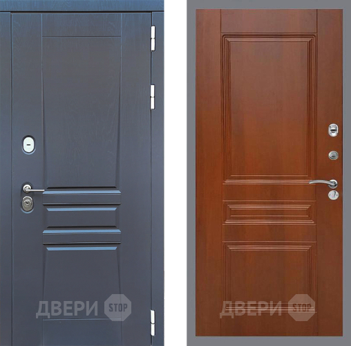 Входная металлическая Дверь Стоп ПЛАТИНУМ ФЛ-243 Итальянский орех в Ногинск