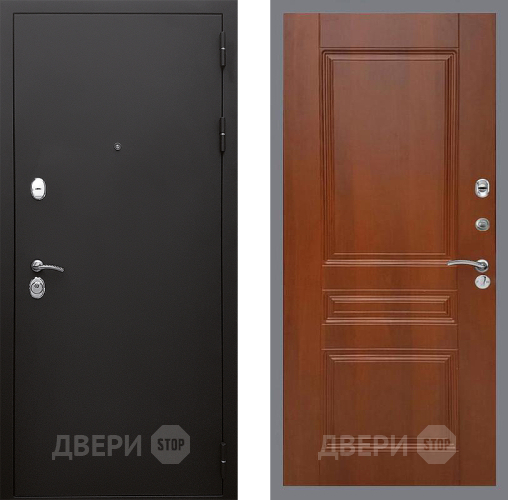 Входная металлическая Дверь Стоп КЛАССИК Шагрень ФЛ-243 Итальянский орех в Ногинск