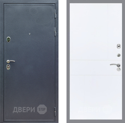 Входная металлическая Дверь Стоп СИЛЬВЕР ФЛ-290 Силк Сноу в Ногинск