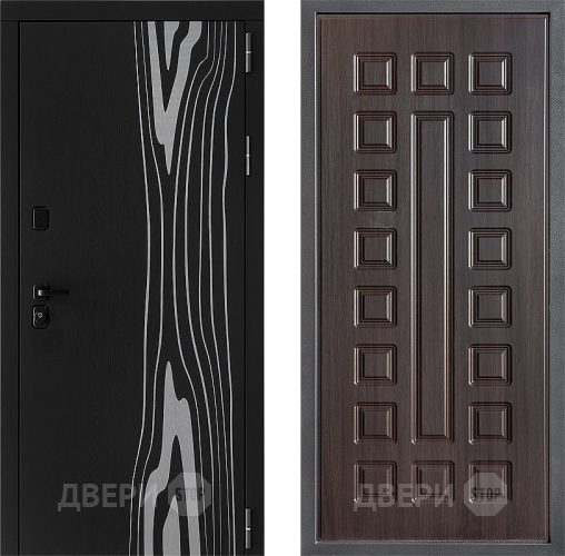 Входная металлическая Дверь Дверной континент ДК-12 ФЛ-183 Венге в Ногинск