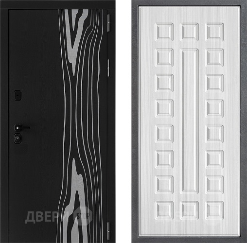 Входная металлическая Дверь Дверной континент ДК-12 ФЛ-183 Сандал белый в Ногинск