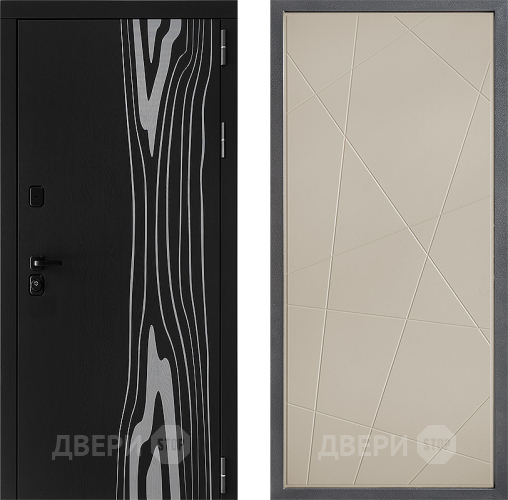 Входная металлическая Дверь Дверной континент ДК-12 ФЛ-655 Капучино в Ногинск