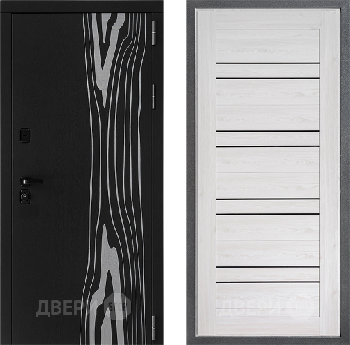 Входная металлическая Дверь Дверной континент ДК-12 ФЛ-49 Сосна белая в Ногинск