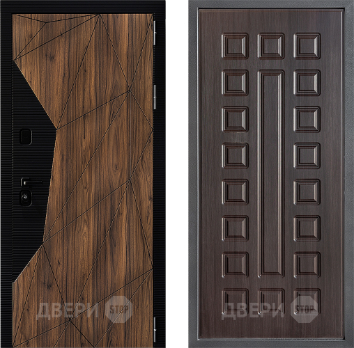 Входная металлическая Дверь Дверной континент ДК-11 ФЛ-183 Венге в Ногинск
