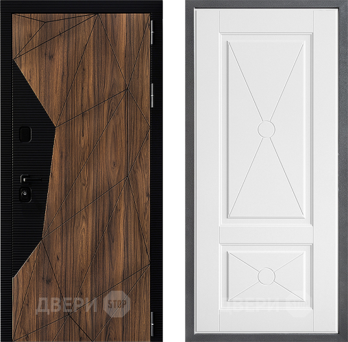 Входная металлическая Дверь Дверной континент ДК-11 ФЛ-617 Софт милк в Ногинск