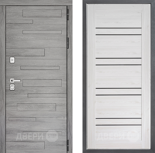 Входная металлическая Дверь Дверной континент ДК-10 ФЛ-49 Сосна белая в Ногинск