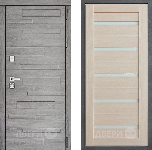 Входная металлическая Дверь Дверной континент ДК-10 ФЛ-47 Капучино в Ногинск