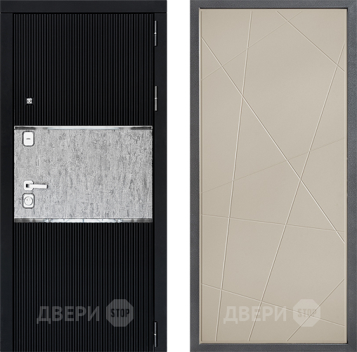 Входная металлическая Дверь Дверной континент ДК-13 ФЛ-655 Капучино в Ногинск