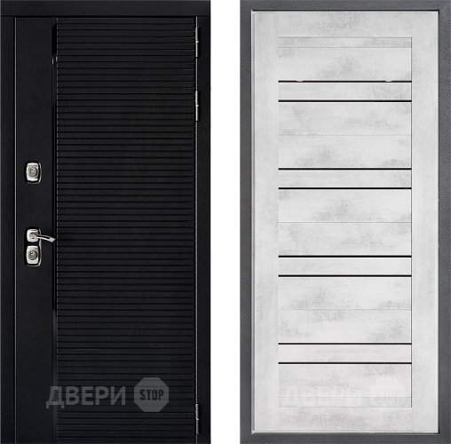 Входная металлическая Дверь Дверной континент ДК-1 ФЛ-49 Бетон снежный в Ногинск