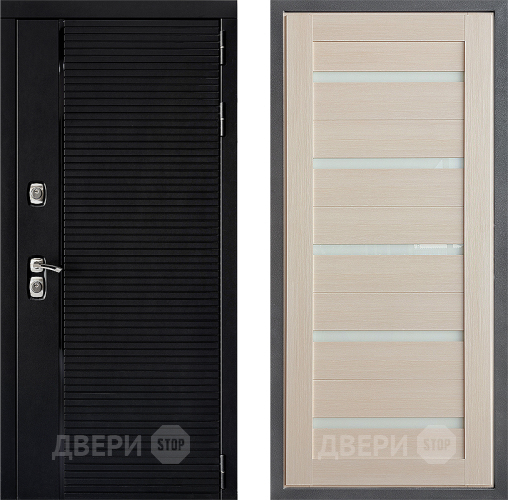 Входная металлическая Дверь Дверной континент ДК-1 ФЛ-47 Лиственница белая в Ногинск