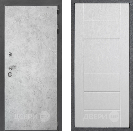 Дверь Дверной континент ДК-3/743 ФЛ-Лайн Белое дерево в Ногинск