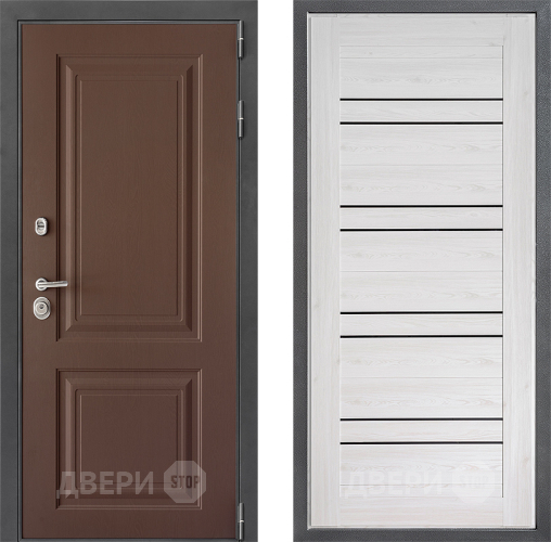 Входная металлическая Дверь Дверной континент ДК-3/729 ФЛ-49 Сосна белая в Ногинск