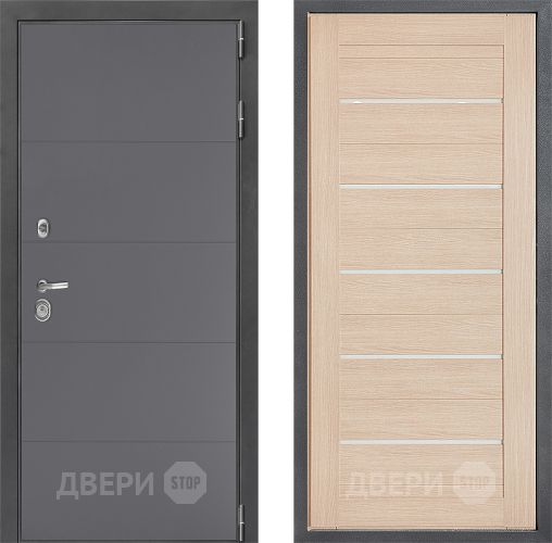 Входная металлическая Дверь Дверной континент ДК-3/649 ФЛ-46 Капучино в Ногинск