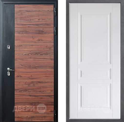 Дверь Дверной континент ДК-15 Красное Дерево ТЕРМО ФЛ-243 Альберо Браш серебро в Ногинск