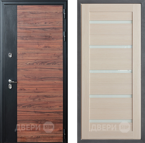 Дверь Дверной континент ДК-15 Красное Дерево ТЕРМО ФЛ-47 Лиственница белая в Ногинск