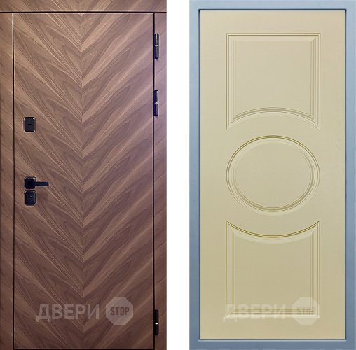 Входная металлическая Дверь Дива МД-98 Д-8 Шампань в Ногинск