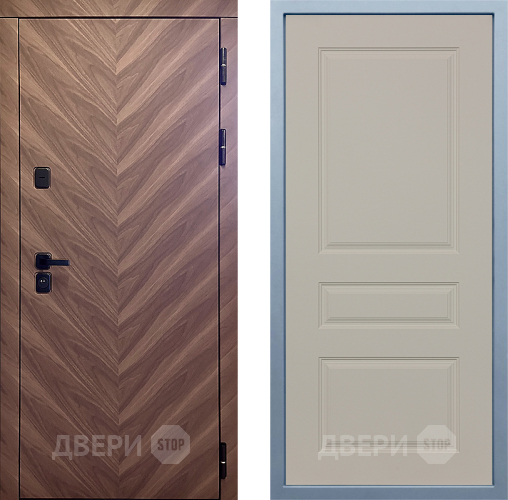 Входная металлическая Дверь Дива МД-98 Д-13 Шампань в Ногинск