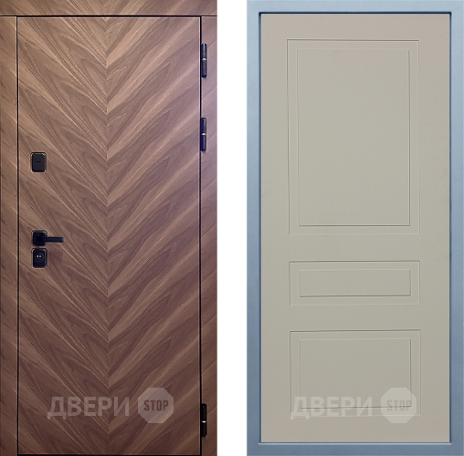 Входная металлическая Дверь Дива МД-98 Н-7 Шампань в Ногинск