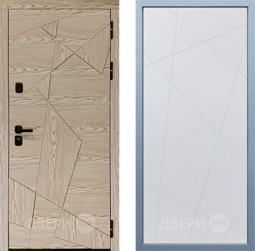 Входная металлическая Дверь Дива МД-97/1 Д-11 Белый в Ногинск